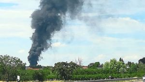 Ermittlungen nach Großbrand in Offenburg laufen