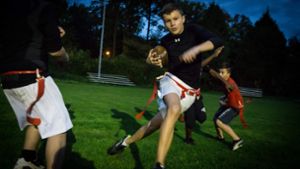 Stuttgart Scorpions werben für Football an Schulen