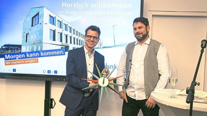 Volksbankgebäude in Ettenheim offiziell eingeweiht