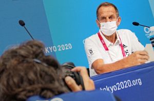 DOSB-Präsident Alfons Hörmann will ausschließlich über Sport reden. Foto: dpa/Michael Kappeler
