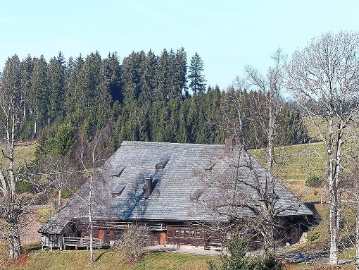 Der Obergschwend-Hof ziert die Titelseite des neuen Gütenbacher Heimatblättles.  Foto: Kouba Foto: Schwarzwälder-Bote