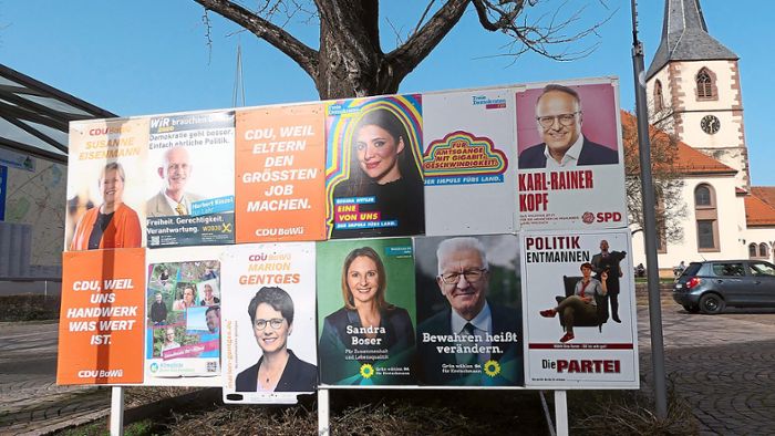 Wahlplakate in Friesenheim und Lahr abgerissen 