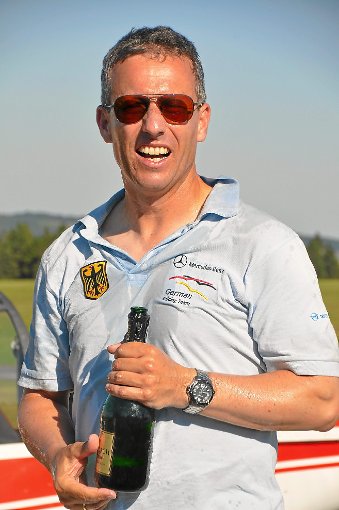 Christof Geißler wird versuchen, seinen Titel des OLC Glider Race auf der Wasserkuppe zu verteidigen.  Foto: Schwark Foto: Schwarzwälder-Bote