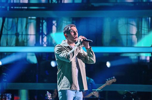 Luka Maksim Klais bei seinem Auftritt bei The Voice, der am Freitag, 26. August auf Sat 1 ausgestrahlt wird. Foto: ProSieben/SAT.1/André Kowalski