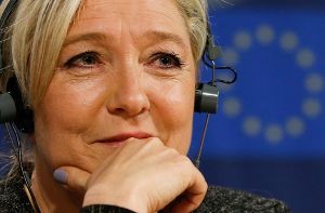 Marine Le Pen, Parteichefin des französischen Font Nationale. Foto: dpa