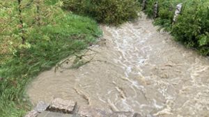 Unwetter in Bisingen: Gemeinde:  Hochwasser, wie es alle 1000 bis 5000 Jahre vorkommt