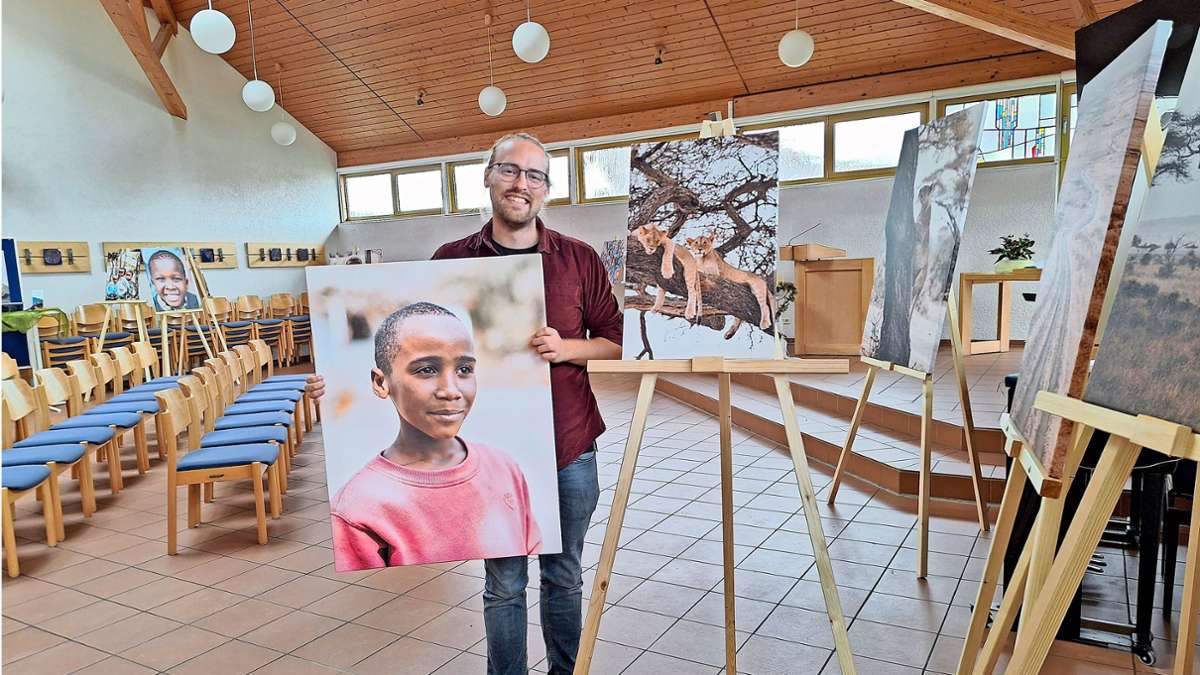 Fotoausstellung über Tansania: Philipp Schütz aus Calw: „Ich wollte nicht nur Armut fotografieren“