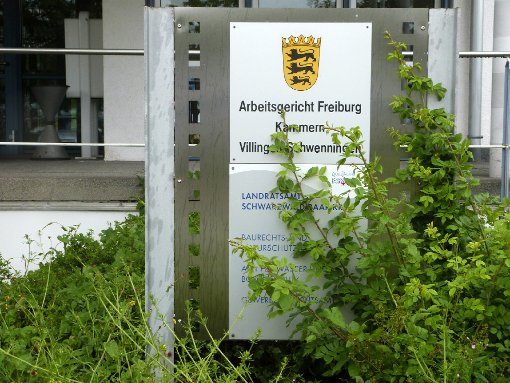 Vor dem Arbeitsgericht in Villingen fand die Verhandlung statt. Foto: Scheidel