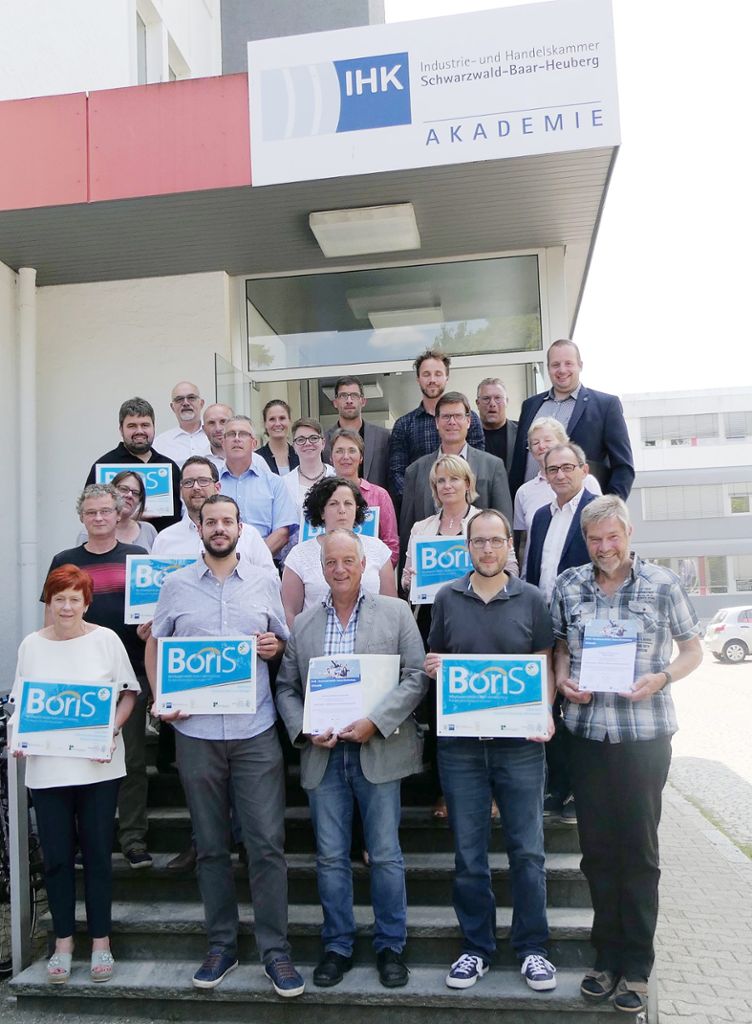 Verleihung des Boris-Berufswahlsiegels in der IHK Akademie in Villingen-Schwenningen Foto: IHK Foto: Schwarzwälder Bote