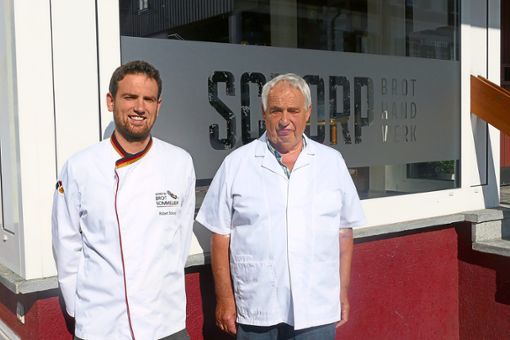 Robert Schorp übernimmt von seinem Vater Herbert die Bäckerei. Foto: Bombardi