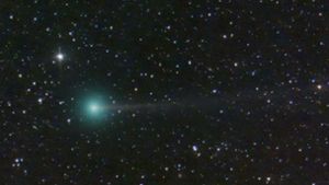 Wann kann man den grünen Kometen 