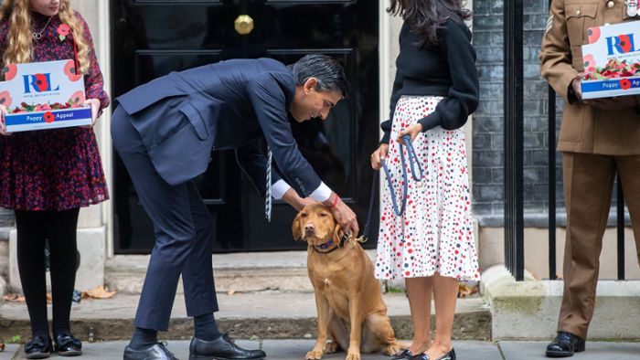 Hund nicht angeleint –  neuer Ärger für britischen Premier