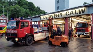 Feuerwehrleute aus Nordschwarzwald helfen in Rheinland-Pfalz 