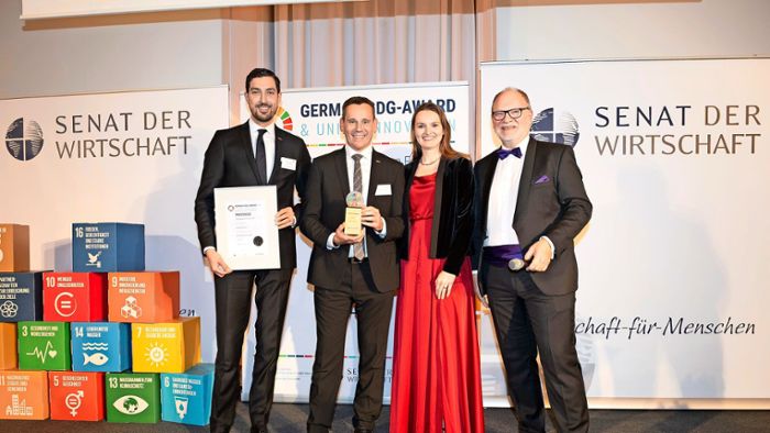Fischer gewinnt German SDG-Award