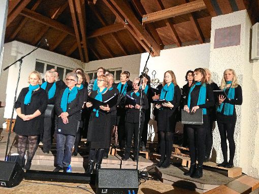 Ein tolles Programm boten der Singkreis, die Musiker und Schauspieler in der Allerheiligenkirche. Foto: Appel Foto: Schwarzwälder-Bote