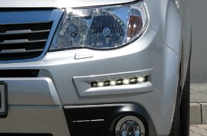 Zwei Subaru-Modelle im Wert von insgesamt 70.000 Euro wurden beim Einbruch in ein Autohaus gestohlen. Foto: Subaru