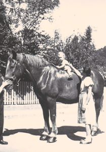 Wegen der Herausgabe des Pferdes Fanny sollte am Nachmittag des 16. April 1945  G. Raaf an derselben Stelle erschossen werden.                                                                 Fotos: Privat Foto: Schwarzwälder Bote