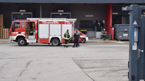 Zu einem Brandmeldealarm ist die Feuerwehr Sulgen am Dienstag zur Magnetfabrik Schramberg ausgerückt. Foto: Wegner