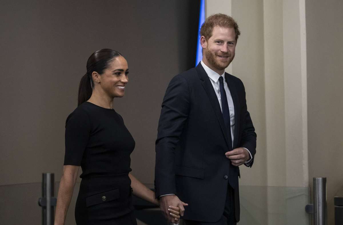 Herzogin Meghan begleitete ihren Mann Prinz Harry zur UN-Vollversammlung in New York. Foto: IMAGO/Pacific Press Agency/IMAGO/Lev Radin