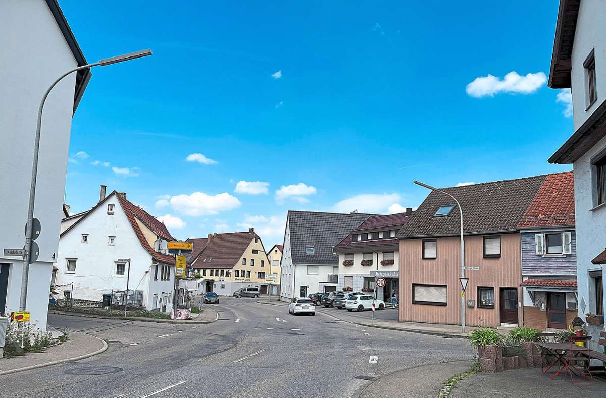 Der Kreuzungsbereich in Unterjettingen wird als kritischer Punkt gesehen. Foto: Geisel