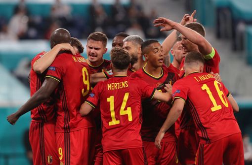 Belgien setzte sich klar gegen Russland durch. Foto: dpa/Igor Russak