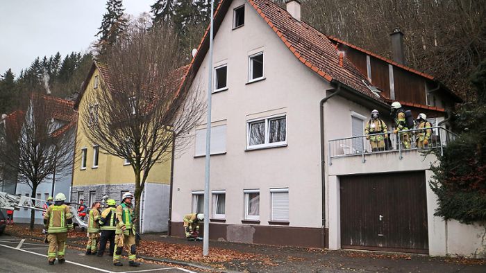 Einsatz in Ebingen: Feuerwehr löscht Brand in der Küche