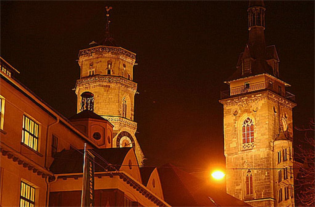 Um 1.30 Uhr bimmelten die Glocken der Stiftskirche.  Foto: Leserfoto/jumper