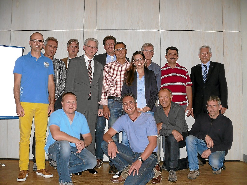 Der Vorstand des Stadtmarketingvereins Hechingen mit dem neuen Vorsitzenden Martin Keidel. Foto: Schwarzwälder-Bote