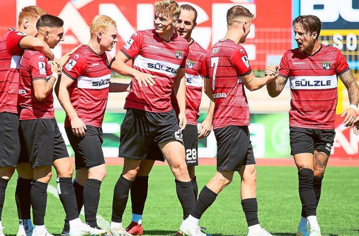 Fußball Regionalliga Südwest: TSG Balingen entführt drei Punkte aus dem Moselstadion