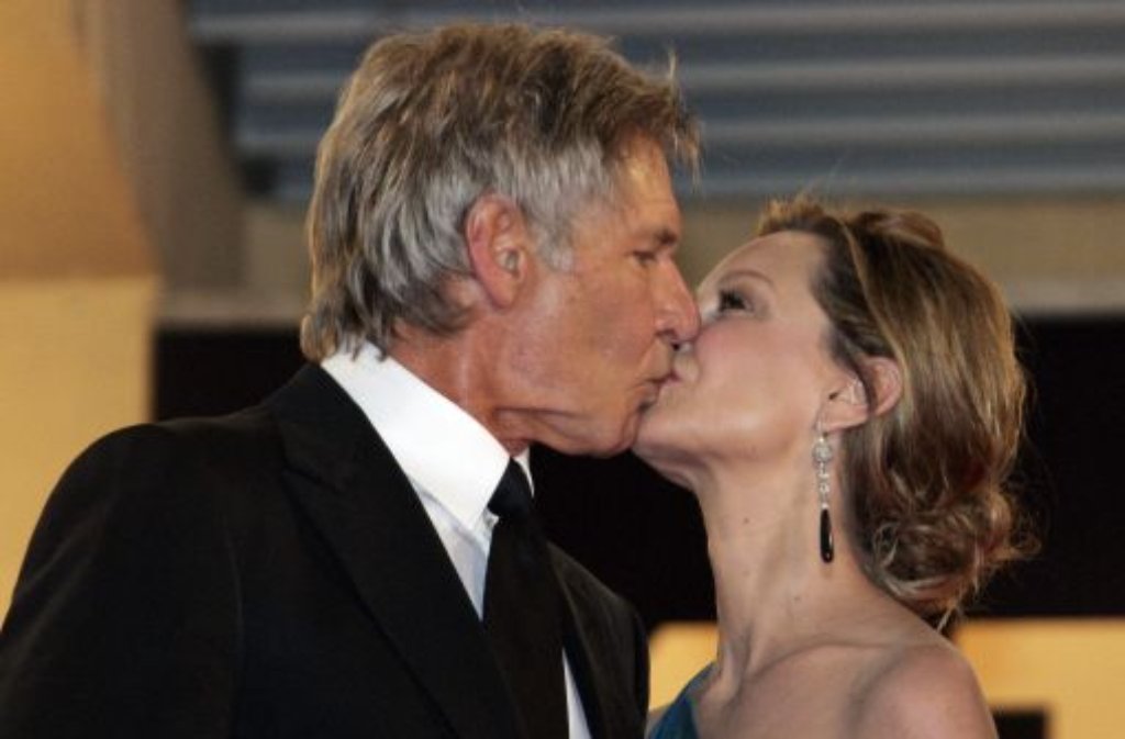 Ein Kuss nach einer Indiana-Jones-Premiere bei den Filmfestspielen von Cannes im Mai 2008.
