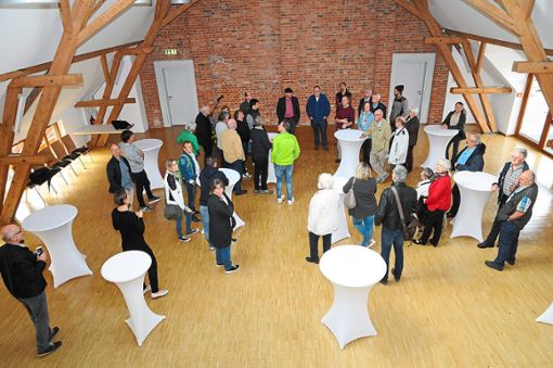 Der Bürgersaal bietet Raum und Atmosphäre zum Feiern. Fotos: Ziechaus Foto: Schwarzwälder Bote