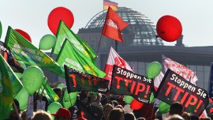 Kinzigtaler demonstrieren gegen TTIP