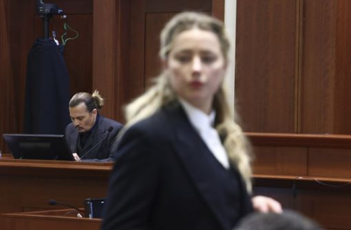 Wiedersehen vor Gericht: Die früheren Ehepartner Amber Heard und Johnny Depp. Foto: dpa/Jim Lo Scalzo