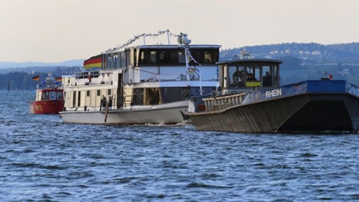 Ausflugsschiff „MS Bayern“ evakuiert