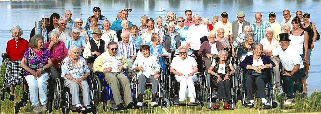 Einen schönen Tag am Bodensee erlebten die Bewohner des Heilig-Geist-Spitals. Die Guggenmusik Alte Kanne ermöglichte den Ausflug.  Foto: Thanheiser Foto: Schwarzwälder-Bote