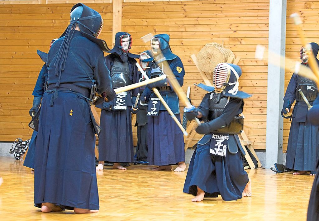 Ob groß oder klein: Die Begeisterung fürs Kendo war bei allen spürbar. Foto: Moritz