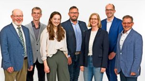 Die CDU-Kreistagskandidaten aus dem Oberen Gäu. Foto: KFS STUDIO