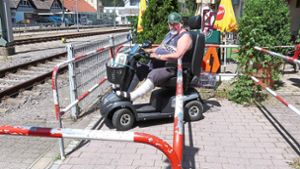 Mit Elektro-Rollstuhl keine Bahnfahrt möglich