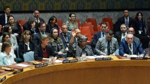 USA legen Veto gegen UN-Resolution zu Gaza-Waffenruhe ein