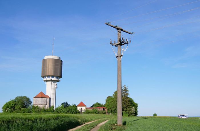 Wasserturm bei Beffendorf: Brand sorgt für Stromausfall rund um Sulz und Oberndorf