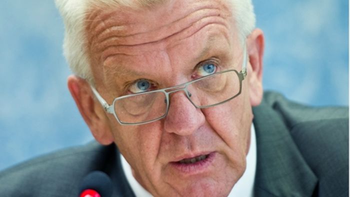 Atommüllendlager: Kretschmann über Oettinger irritiert