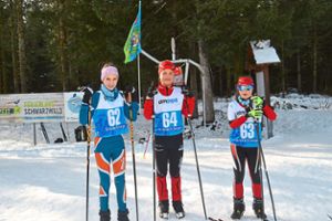 Das Ski-Team Schonach-Rohrhardsberg eroberte sechs Klassensiege beim Bezirkspokalauftakt.  Foto: Junkel Foto: Schwarzwälder Bote