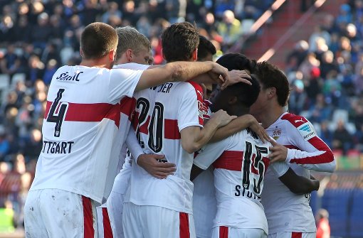Die VfB-Mannschaft wächst immer mehr zu einer Einheit zusammen Foto: Baumann