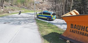 Der Unfall ereignete sich bei der Einfahrt zum Gelände des Lauterbacher Bauhofs. Foto: Riesterer