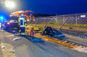 Ein Motorradfahrer und sein Sozius sind in Gengenbach ums Leben gekommen. Foto: Christina Häußler / Einsatz-Report24