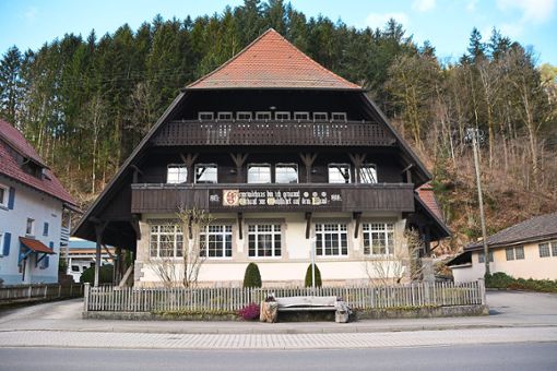 Das Gutacher Gemeindehaus bekommt eine neue Pelletheizung.Foto: Kornfeld Foto: Schwarzwälder Bote