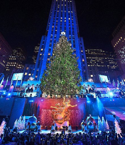 Ein  Highlight ist der  Weihnachtsbaum  am Rockefeller Center. Foto: Gombert Foto: Schwarzwälder-Bote