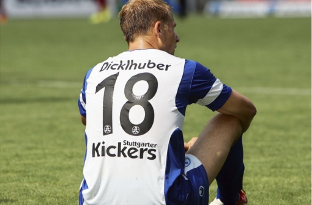 Torschütze Kevin Dicklhuber: Das 1:1 gegen Kiel fühlte sich an wie eine Niederlage Foto: Pressefoto Baumann