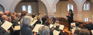 Chor, Orchester und Solisten unter der Leitung von Ute Haas-Woelke begeisterte mit brillanten Auftritten. Foto: Schwarzwälder-Bote