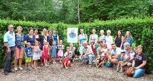 Zu einer Aktion im Kräutergarten hatte der Kneipp-Verein Kinder und Eltern eingeladen.   Foto: Kaletta Foto: Schwarzwälder-Bote